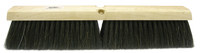 image of Weiler 420 Push Broom Head - 24 in - Horsehair, Tampico - Black - 42017