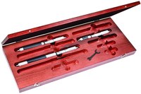 image of Starrett Fixed Range Inside Micrometer Set with Case - S824DZ