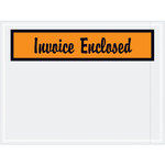 image of Tape Logic Orange Enclosed Envelope - 6 in x 4 1/2 in - 2 mil Thick - 10061