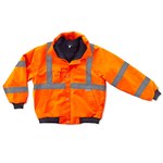image of Ergodyne Glowear Work Jacket 8380 24482 - Size Small - High-Visibility Orange