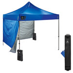 image of Ergodyne SHAX 6051 Pop-Up Tent Kit - 10 ft x 10 ft - 10 ft - 14 ft Height - Polyester - Blue - 12952