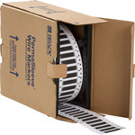 image of Brady Permasleeve HX-500-150-BK-2 Die-Cut Printer Sleeve - 0.748 in x 0.829 in - Polyolefin - Black - B-7642 - 81939