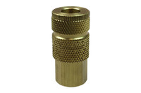image of Coilhose Coupler 161-DL - 3/8 in FPT Thread - Brass - 92207