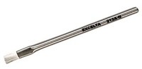 image of Excelta Three Star 213A-N Short Cleanroom Safe Brush, 3 1/2 in, Straight - EXCELTA 213A-N