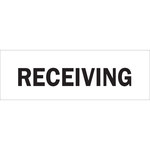 image of Brady B-120 Fiberglass Reinforced Polyester Rectangle White Traffic Control Sign - 20 in Width x 14 in Height - 75155