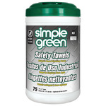 image of Simple Green Cleaner - 75 wipes Tub - 13351