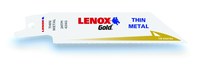 image of Lenox Gold Curved Metal Reciprocating Saw Blade 21071424GR - 24 TPI - 3/4 in Width x 0.042 in Thick - Bi-Metal