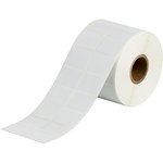 image of Brady THT-88-492-2.5-SC Die-Cut Printer Label Roll - 1 in x 0.75 in - Polyester - White - B-492 - 80387