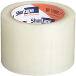 image of Shurtape HP 100 Clear Packaging Tape - 72 mm Width x 100 m Length - 1.6 mil Thick - SHURTAPE 104694