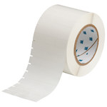 image of Brady THT-39-430-10 Die-Cut Printer Label Roll - 1 in x 1/2 in - Polyester - Clear - B-430 - 30216