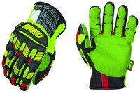 image of Mechanix Wear ORHD-91 Yellow XL Synthetic Leather Mechanic's Gloves - PVC/Thermoplastic Elastomer Palm & Over Knuckles Coating - ORHD-91-011