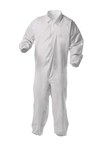 image of Kimberly-Clark Kleenguard Disposable General Purpose & Work Coveralls A35 38927 - Size Large - White