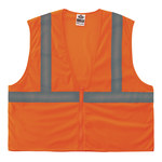 image of Ergodyne Glowear High-Visibility Vest 8205Z 20985 - Size Large/XL - High-Visibility Orange