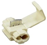 image of 3M Scotchlok 564-BULK White Polypropylene Tap Connector - Tap Connector - 0.145 in Max Insulation Outside Diameter - 06118