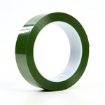 3M 8402 Green Polyester Masking Tape - 1 in Width x 72 yd Length - 05687