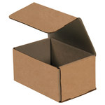 image of Kraft Corrugated Mailers - 4 in x 6 in x 3 in - 13216