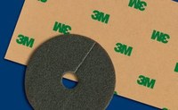 image of 3M 9786 Clear Bonding Tape - 1 in Width x 60 yd Length - 5.5 mil Thick - Kraft Paper Liner - 74024