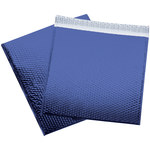 Shipping Supply Blue Glamour Mailers - 17 1/2 in x 16 in - 92 ga Thick - SHP-11978