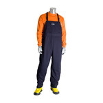 image of PIP 9100-75001 Blue 5XL Ultrasoft Fire-Resistant Overalls - Fits 64 to 66 in Chest - 75 cal/cm2 Protection Value ARC Thermal Protection Value 75 cal/cm2 - 32 in Inseam - 616314-28608