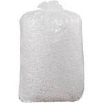 image of Loose Fill Packing Peanuts, 20 Cubic Feet, White - SHP-7828