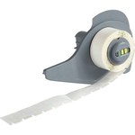 image of BradyBondz M7-4-423 Printer Labels - 0.4 in x 0.4 in - Polyester - White - B-423 - 58949