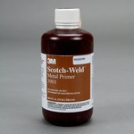 image of 3M Scotch-Weld 3901 Primer Red Liquid 0.5 pt Bottle - For Use With Epoxy, Urethane - 21087