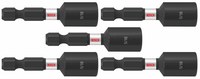 image of Bosch Impact Tough 5/16 in Hex Nutsetter Bits ITNS516B - Alloy Steel - 1.875 in Length - 48484