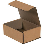 image of Kraft Corrugated Mailers - 4 in x 5 in x 2 in - 13094