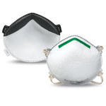 Sperian Saf-T-Fit Plus N1105 White N95 Molded Cup Respirator - 040025-408955