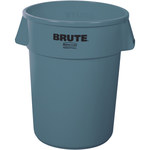 image of Shipping Supply Brute 32 gal Gray Plastic Trash Can - 13994