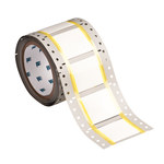 image of Brady Permasleeve 2HT-1000-2-WT-S Die-Cut Printer Sleeve - 2 in x 1.66 in - Polyolefin - White - B-345 - 92239