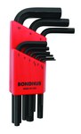 image of Bondhus ProGuard Short Arm Hex Key L-Wrench Set 12299