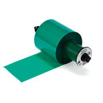 image of Brady IP-R4400-GR Green Printer Ribbon Roll - 2.36 in Width - 984 ft Length - Roll - 662820-66096