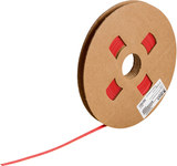 image of Brady Permasleeve PS-C-125-RD Red Polyolefin Continuous Thermal Transfer Printer Heat-Shrink Tubing - 100 ft Length - 754473-85588