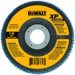 image of Dewalt Type 27 Flap Disc 03678 - Zirconia - 7 in - 40