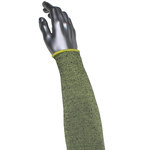 image of PIP Kut Gard Cut-Resistant Arm Sleeve S10ATAFR/5HA-ES6 S10ATAFR/5HA-ES6-18 - Size 18 in - Green - 38602