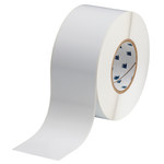 image of Brady THT-21-439 Printer Label Roll - 3 in x 300 ft - Vinyl - White - B-439 - 18836