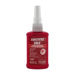 image of Loctite 263 Red Threadlocker IDH:1330585 - High Strength - 50 ml Bottle - 43906
