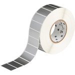 image of Brady THT-17-8591-3-SL Die-Cut Printer Label Roll - 2 in x 1 in - Polyester - Silver - B-8591 - 58292