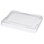 image of Akro-Mils Akro-Grid 33011 Lid for Dividable Grid Container - Clear - Industrial Grade Polymer