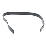 image of MSA Black Rubber Face Shield Gear - 641817-02645