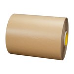 image of 3M 6035PC Clear Transfer Tape - 1 in Width x 60 yd Length - 5 mil Thick - Polycoated Kraft Paper Liner - 74182