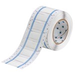 image of Brady PermaSleeve 3FR-500-2-WT-S Die-Cut Printer Sleeve - 2 in x 0.851 in - Polyolefin - White - B-344 - 91780