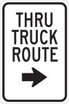 image of Brady B-555 Aluminum Rectangle White Stop Signs, Traffic Control Signs & Banners Sign - 12 in Width x 18 in Height - 124482