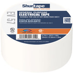 Shurtape Electrical Tape 104698, 3/4 in x 66 ft, White