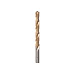 image of Irwin 1/2 in Jobber Length Drill Bit 63932 - Titanium Nitride Finish - 6 in Overall Length - 4 1/2 in Flute - High-Speed Steel - Straight Shank