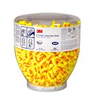 image of 3M E-A-Rsoft Yellow Neon Blasts Ear Plug Dispenser Refill One Touch 91012 - Size Medium