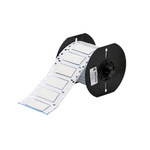 image of Brady B33-500-2-342 Die-Cut Printer Sleeve - 2 in x 1/2 in - Polyolefin - White - B-342 - 96880