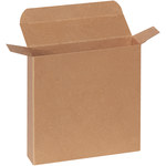 image of Kraft Kraft Folding Cartons - 1.5 in x 6 in x 6 in - 3263