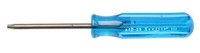 image of Xcelite by Weller T25 Torx XTD25 Screwdriver - Chrome Vanadium Steel - 6 5/8 in - 48809